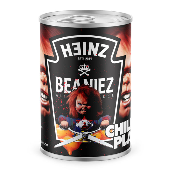 CHUCKIES BEANIEZ IN A TIN.