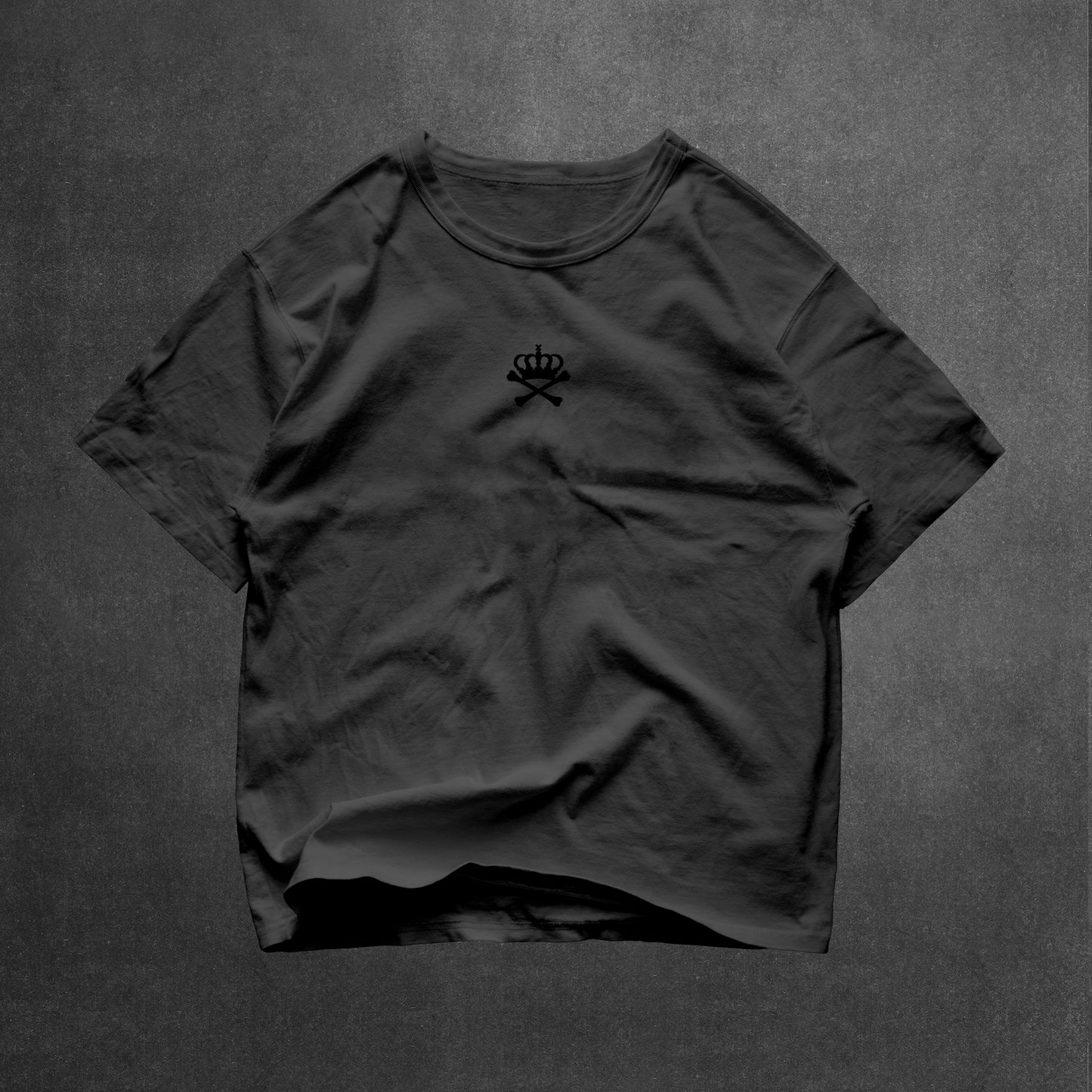 SAVAGE TSHIRT- BLACK ON BLACK.