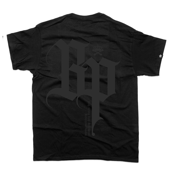 CHICANO BLACKOUT TSHIRT - BLACK