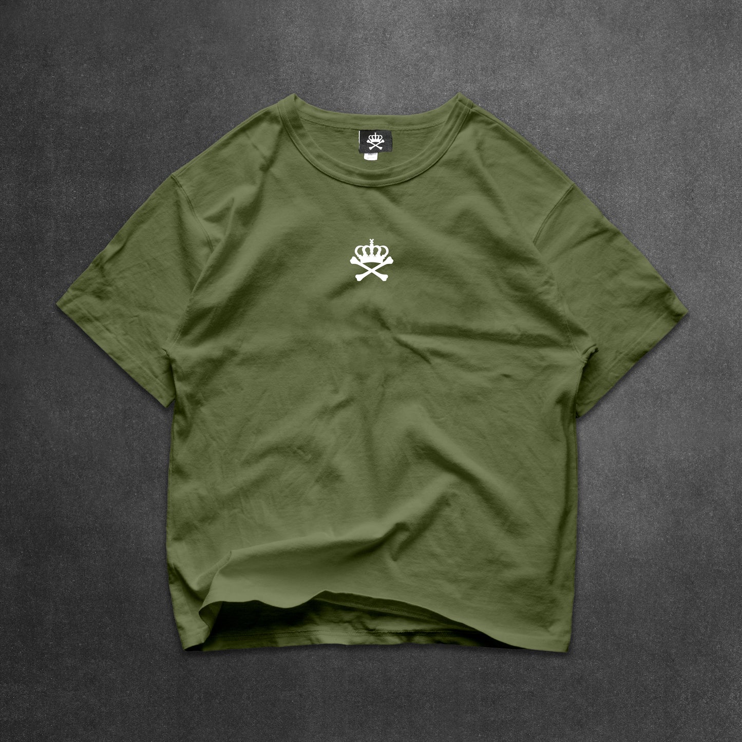 HOOLIGAN TSHIRT - MILITARY GREEN