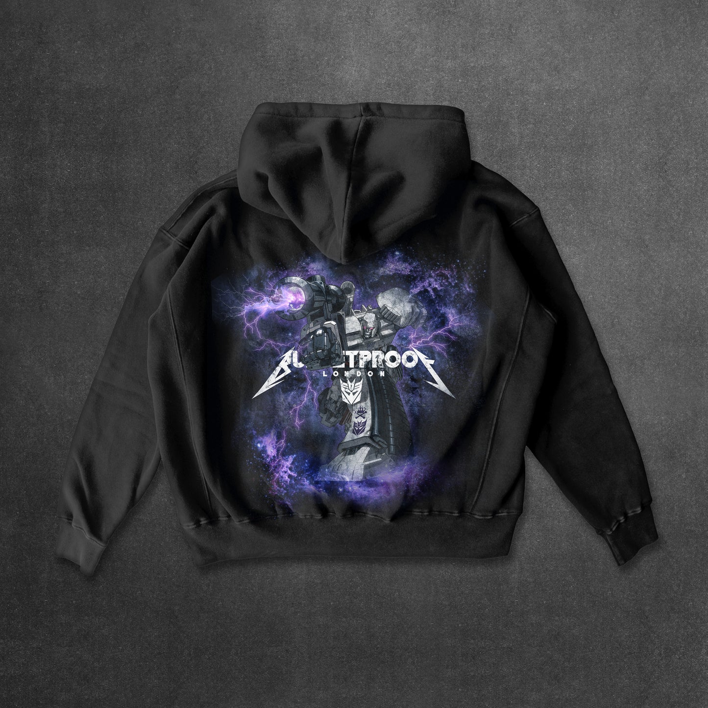 MEGATRON HOODIE - BLACK