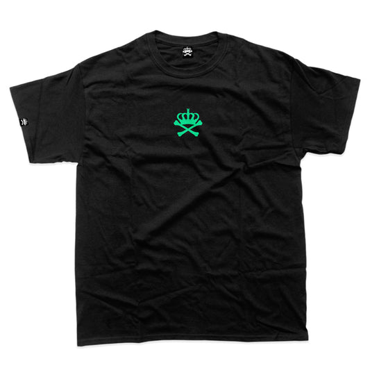 ESSENTIALS TSHIRT - BLACK/TIFFANY