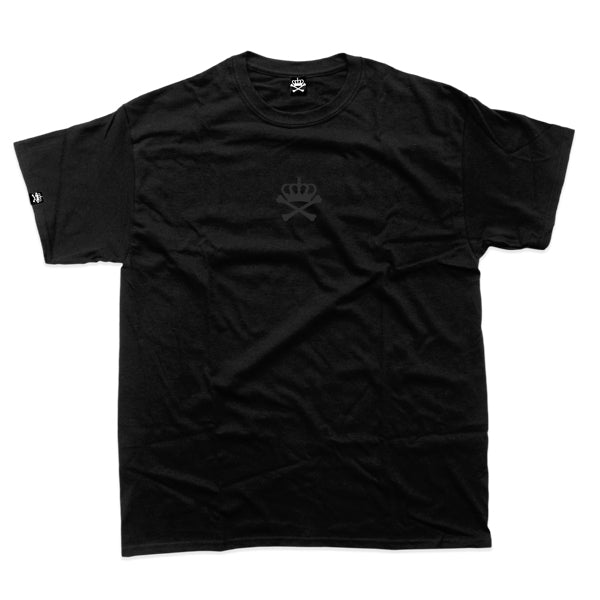 GODS BATTLE2 BLACKOUT TSHIRT - BLACK