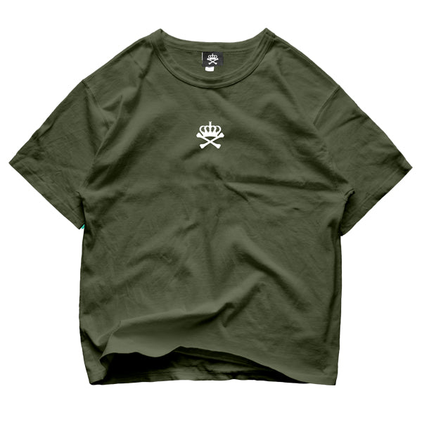 HOOLIGAN TSHIRT - MILITARY GREEN