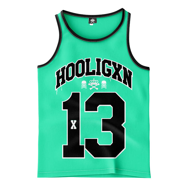 HOOLIGAN BASKETBALL VEST - TIFFANY.